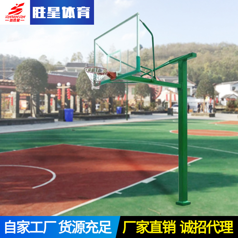 长春市移动篮球架壁挂篮球架 - 方案